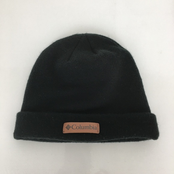 Columbia Winter Beanie Hat Bundle Army Green & Black Outdoor Stretch Mens OS - Picture 5 of 8